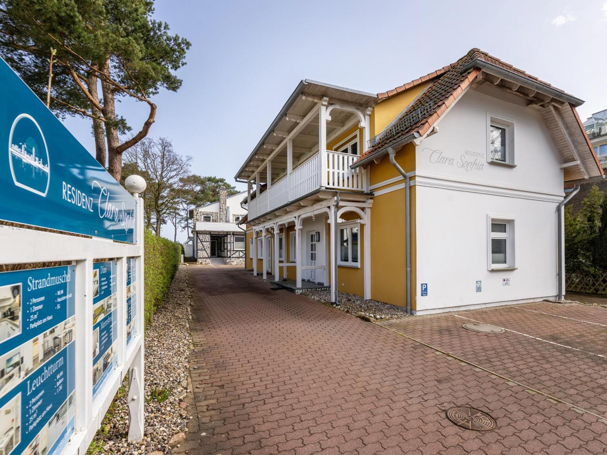 Ferienwohnung Meeresbrise In Der Residenz Clara Sophia Binz Eksteriør bilde